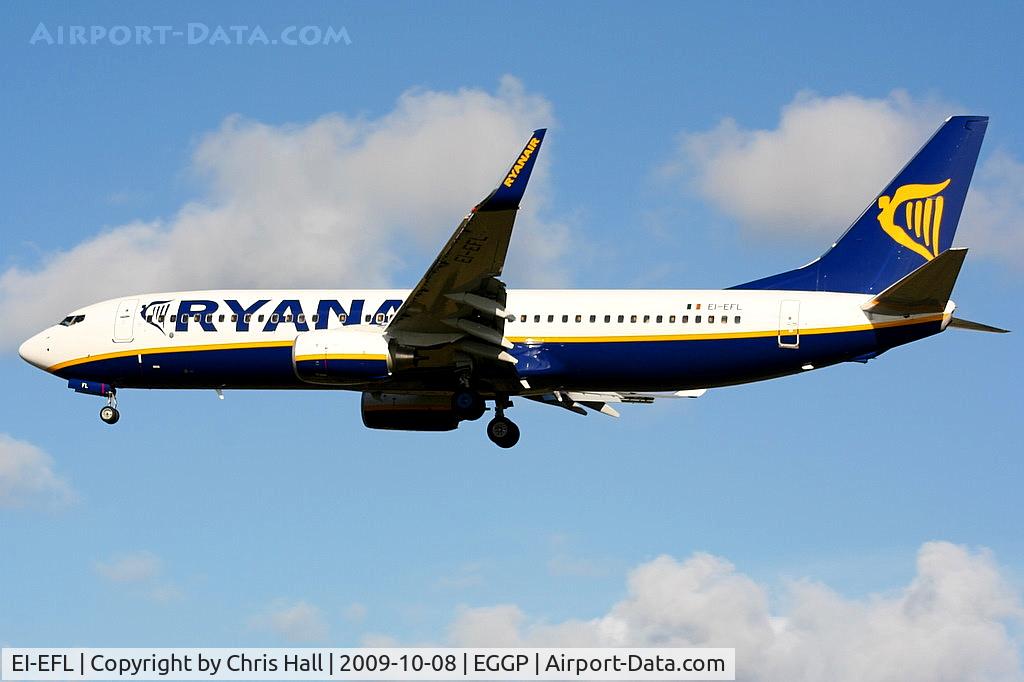 EI-EFL, 2009 Boeing 737-8AS C/N 37534, Ryanair