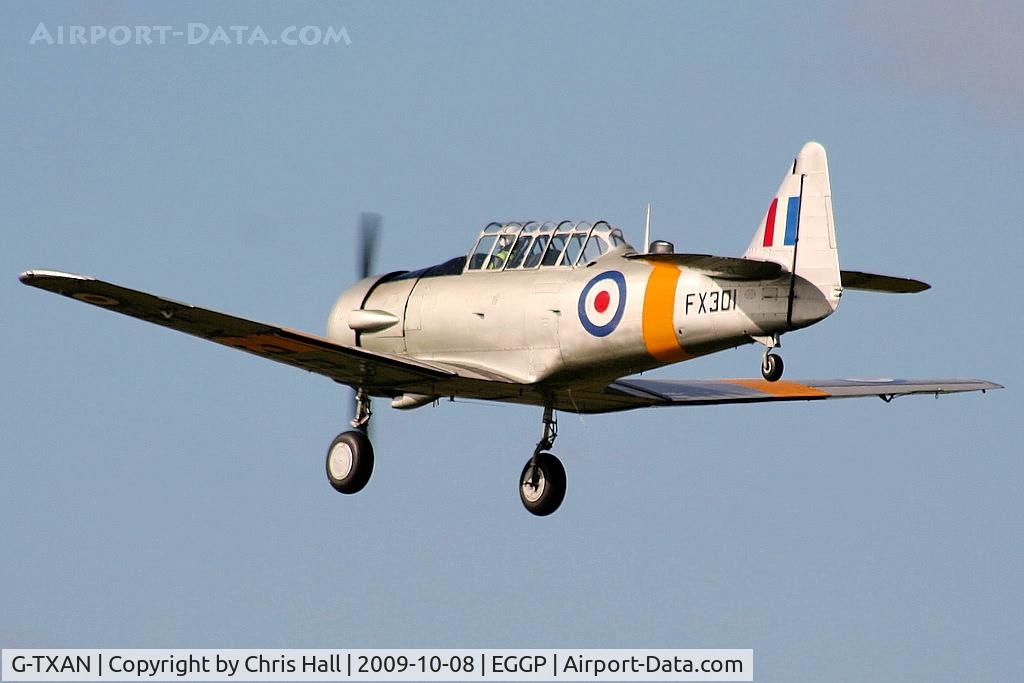 G-TXAN, 1943 North American AT-6D Harvard III C/N 88-14722 (41-33882), Broken Wing Aviation, ex G-JUDI