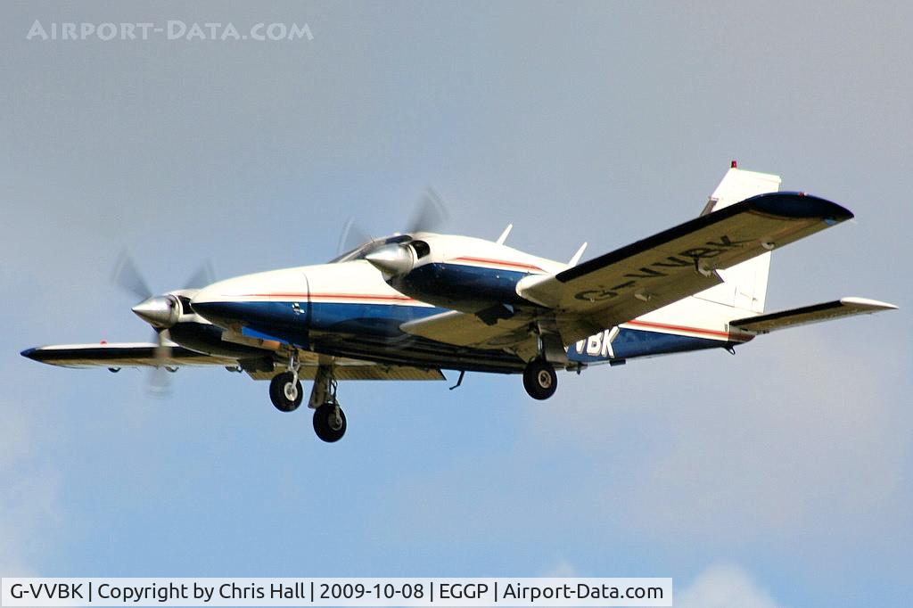 G-VVBK, 1975 Piper PA-34-200T Seneca II C/N 34-7570303, Ravenair