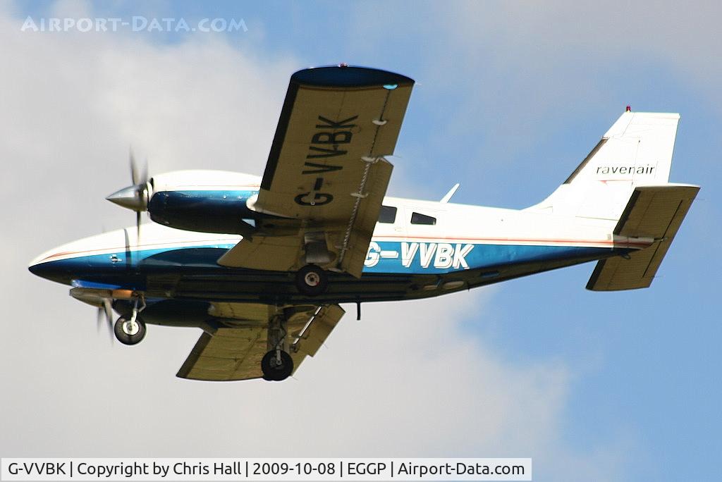 G-VVBK, 1975 Piper PA-34-200T Seneca II C/N 34-7570303, Ravenair