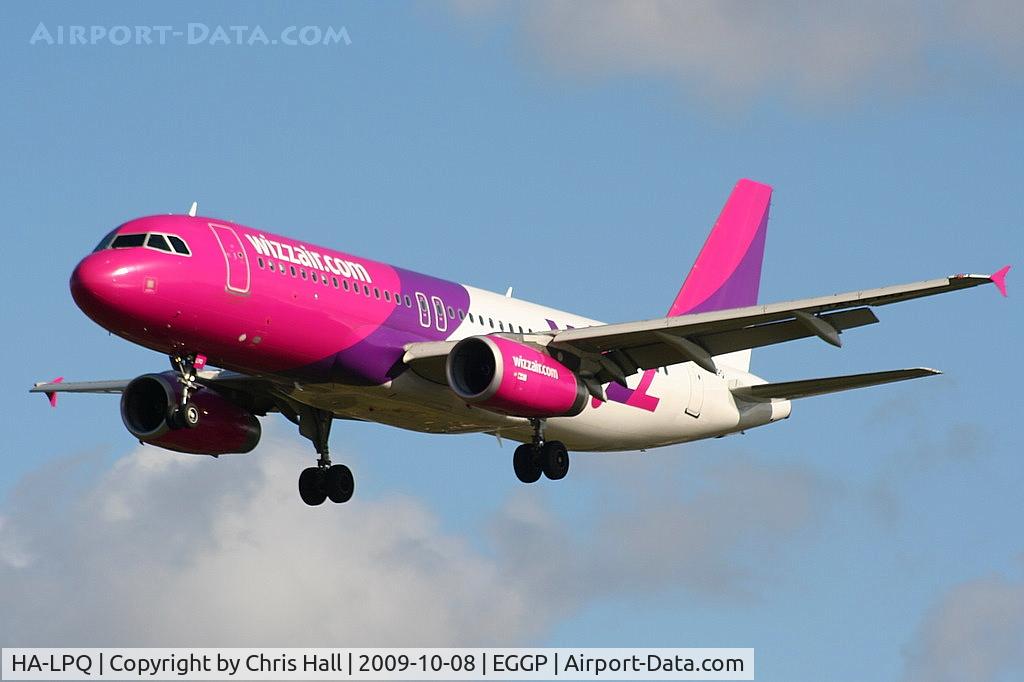 HA-LPQ, 2008 Airbus A320-232 C/N 3409, Wizzair