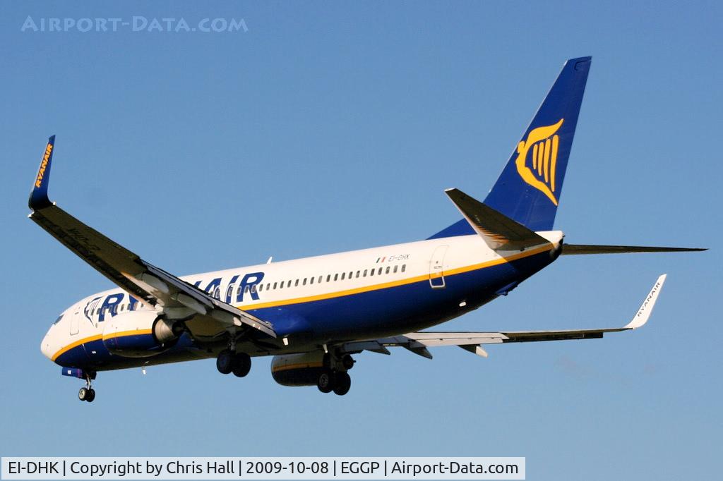 EI-DHK, 2005 Boeing 737-8AS C/N 33820, Ryanair