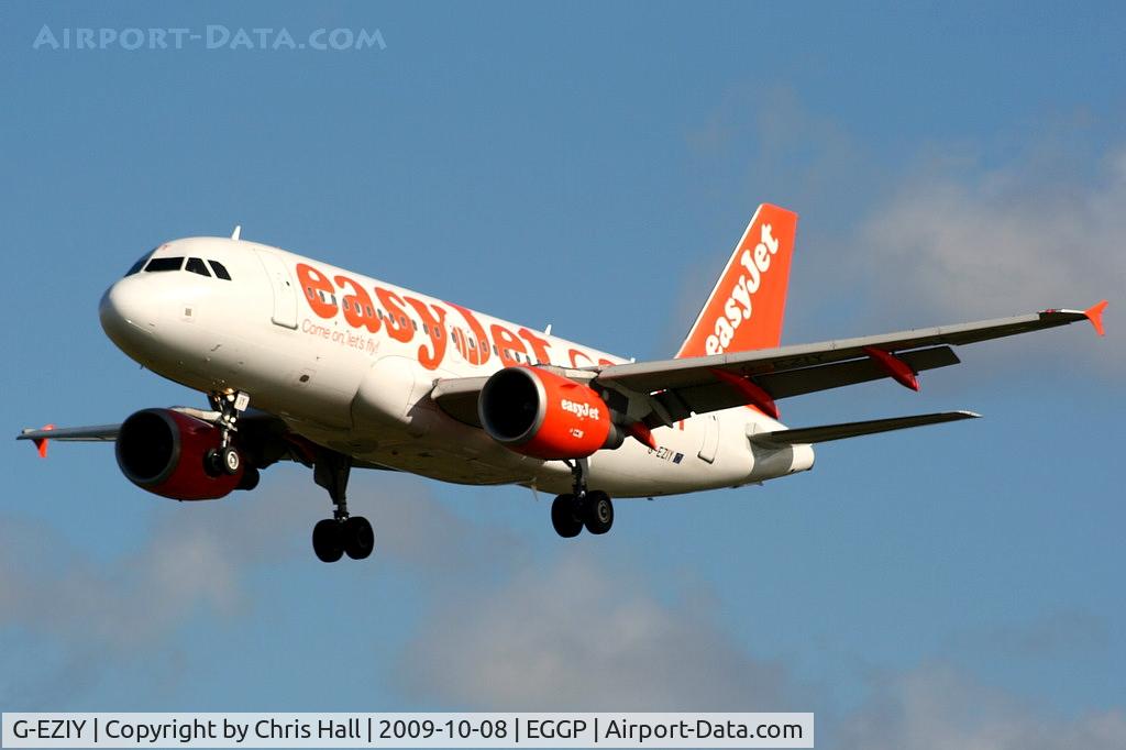 G-EZIY, 2005 Airbus A319-111 C/N 2636, Easyjet
