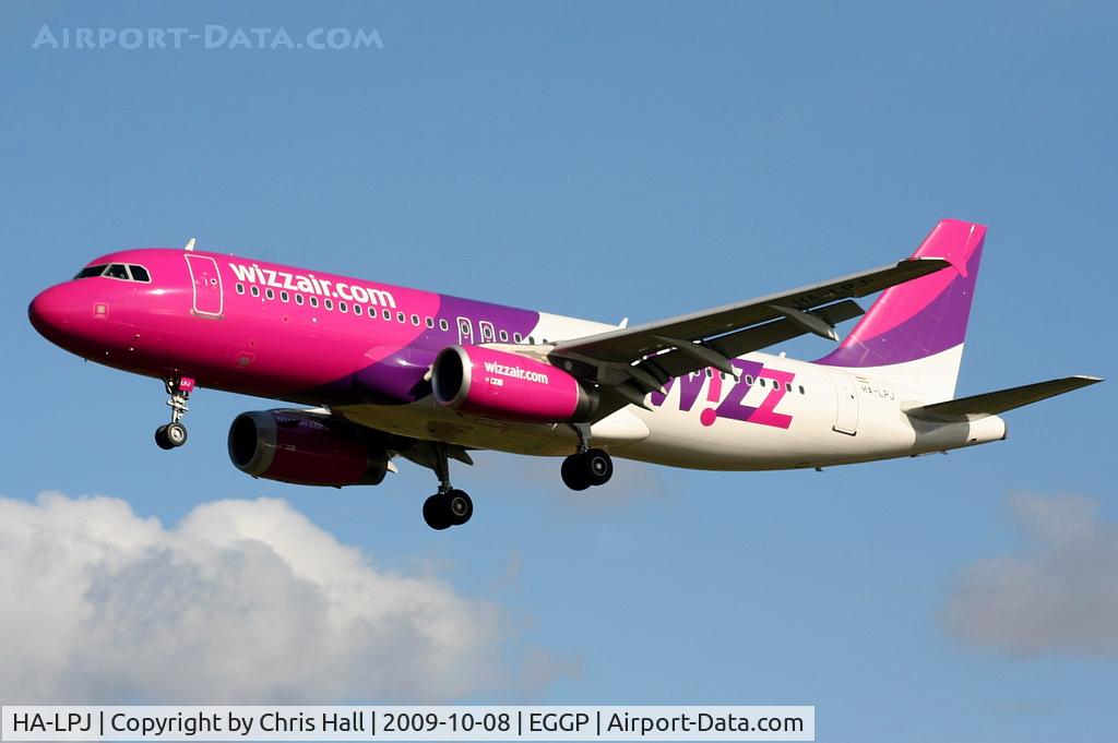 HA-LPJ, 2007 Airbus A320-232 C/N 3127, Wizzair