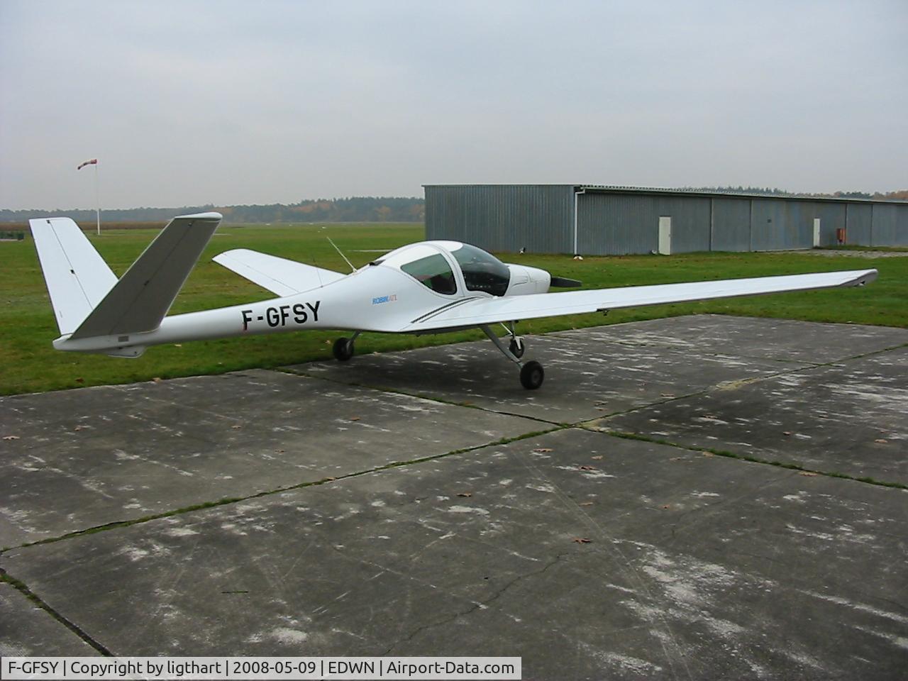 F-GFSY, 1987 Robin ATL C/N 105, based at Nordhorn, renewed JPX engine, german registration soon will be D-EPNH