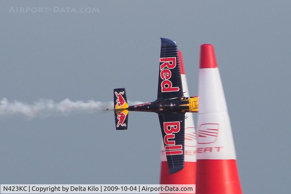 N423KC, 2009 Zivko Edge 540 C/N 0044, Red Bull Air Race Barcelona