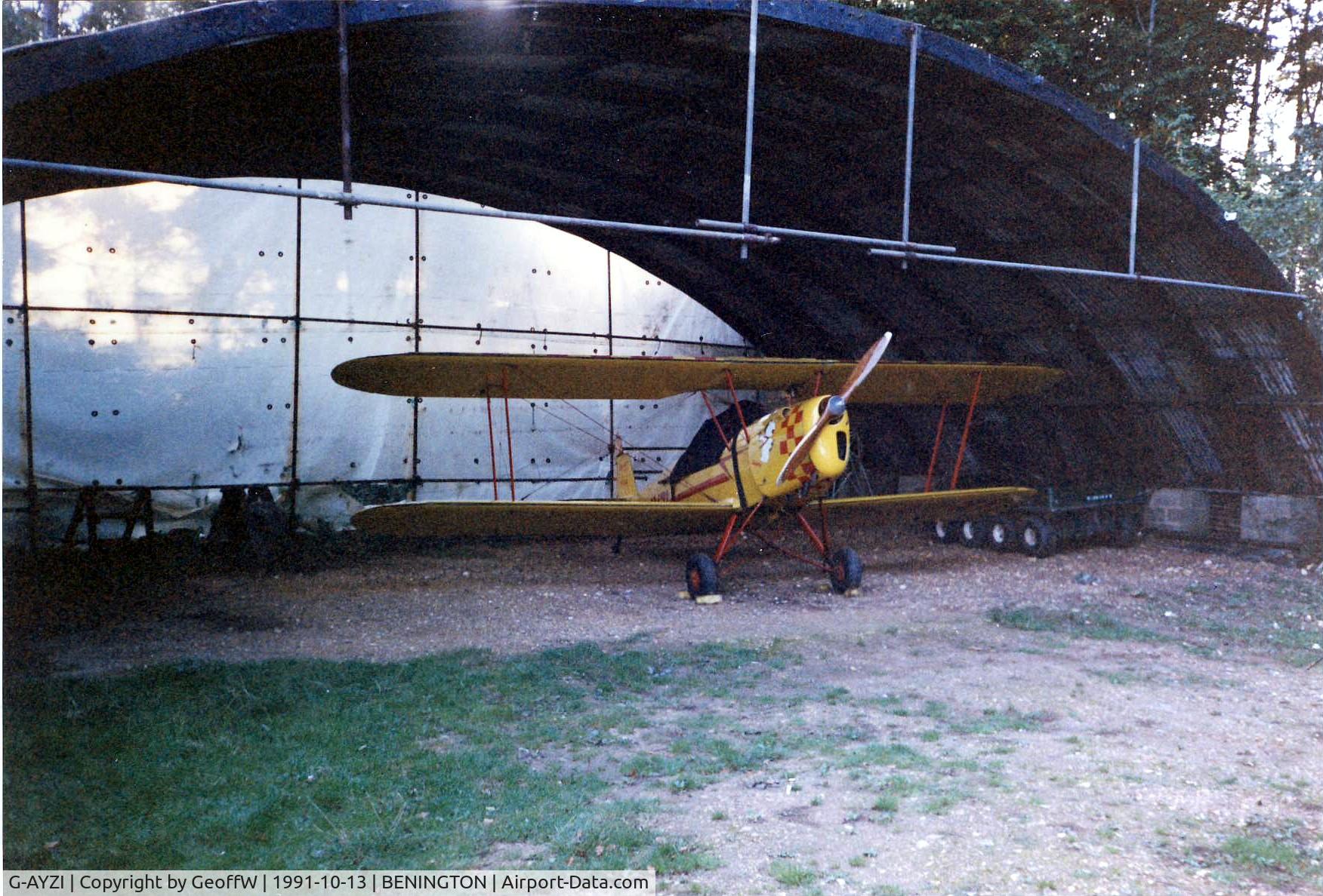 G-AYZI, 1951 Stampe-Vertongen SV-4C C/N 15, Based aircraft at the time