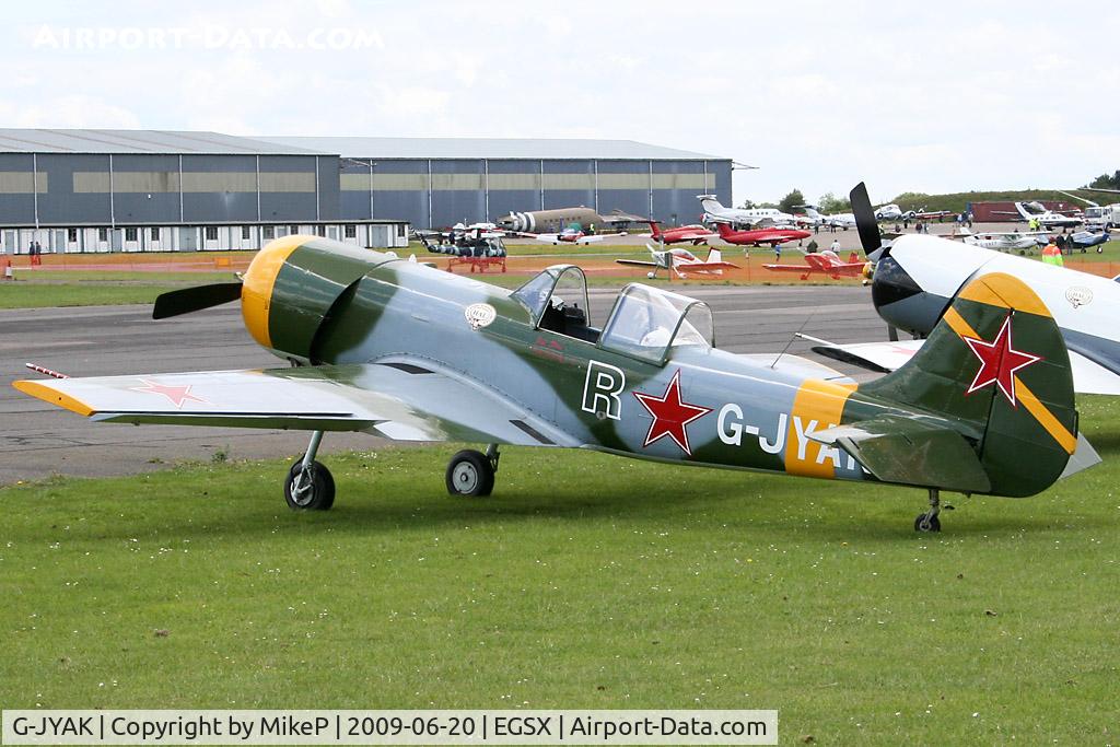 G-JYAK, 1985 Yakovlev Yak-50 C/N 853001, North Weald resident.