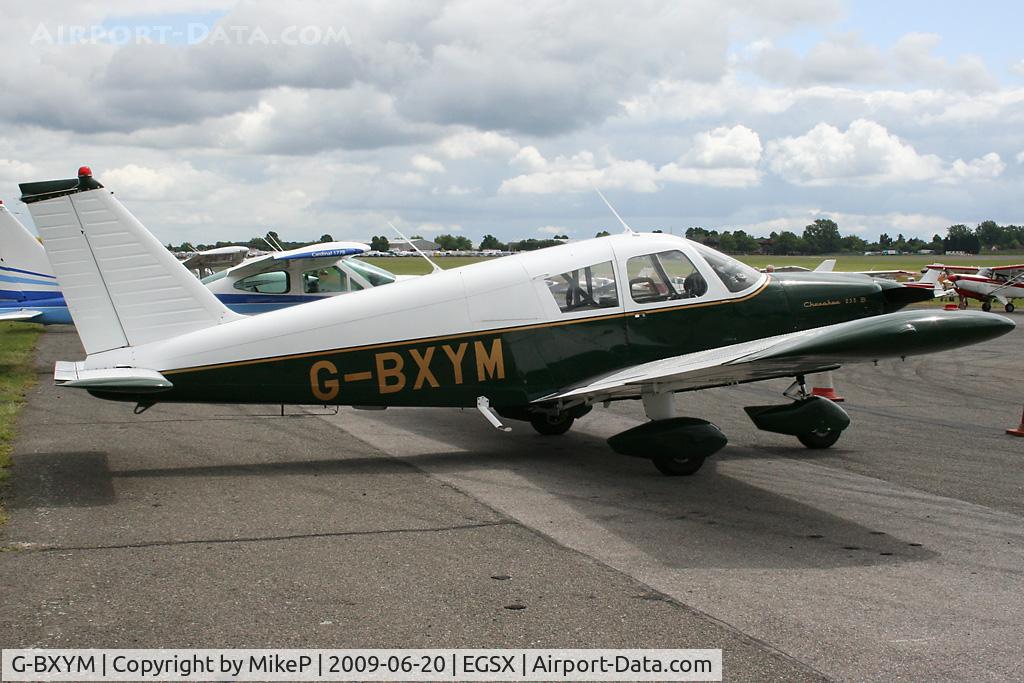 G-BXYM, 1967 Piper PA-28-235 Cherokee B C/N 28-10858, Visitor to the 2009 Air Britain fly-in.