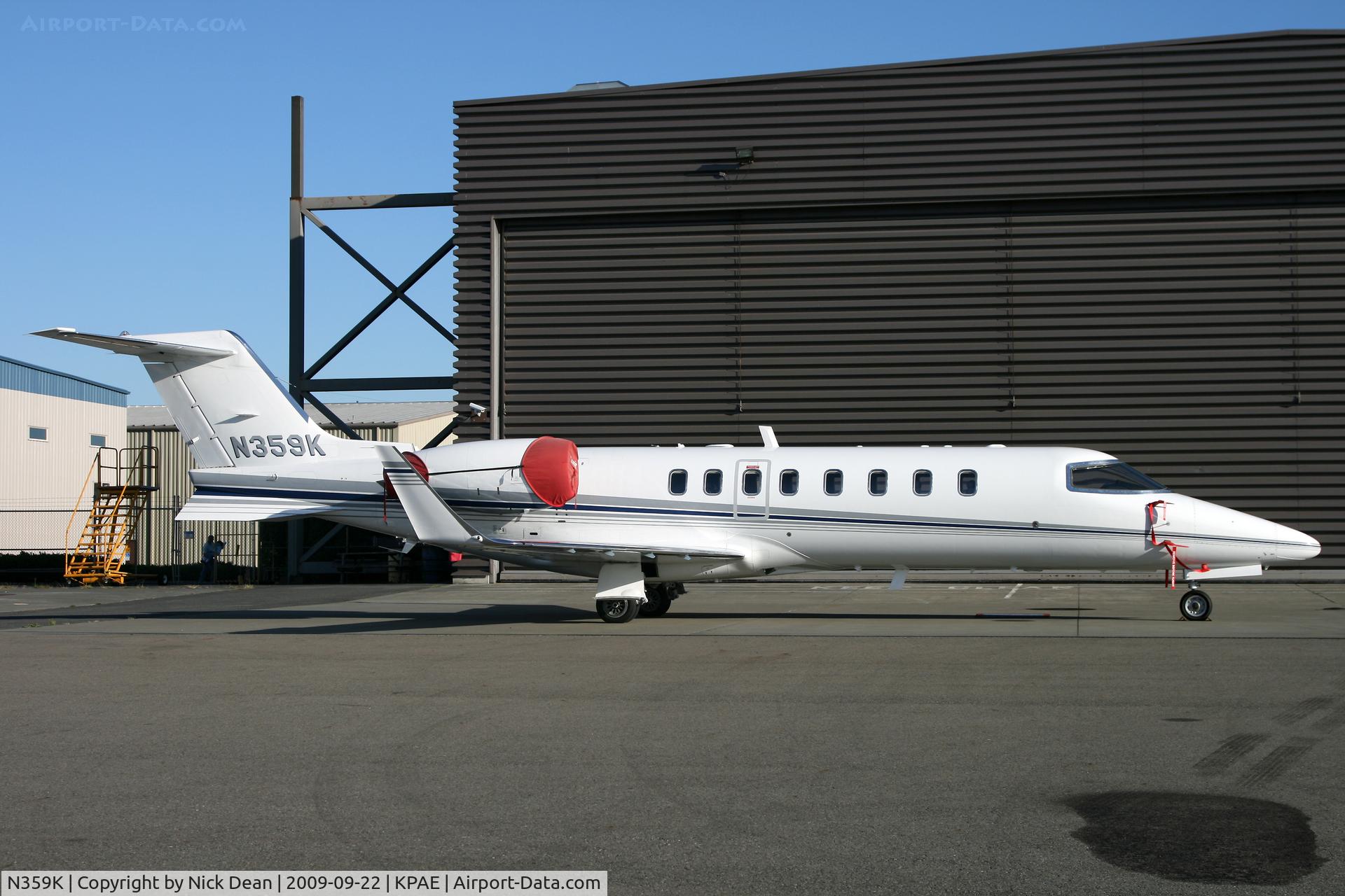 N359K, 2002 Learjet 45 C/N 216, KPAE