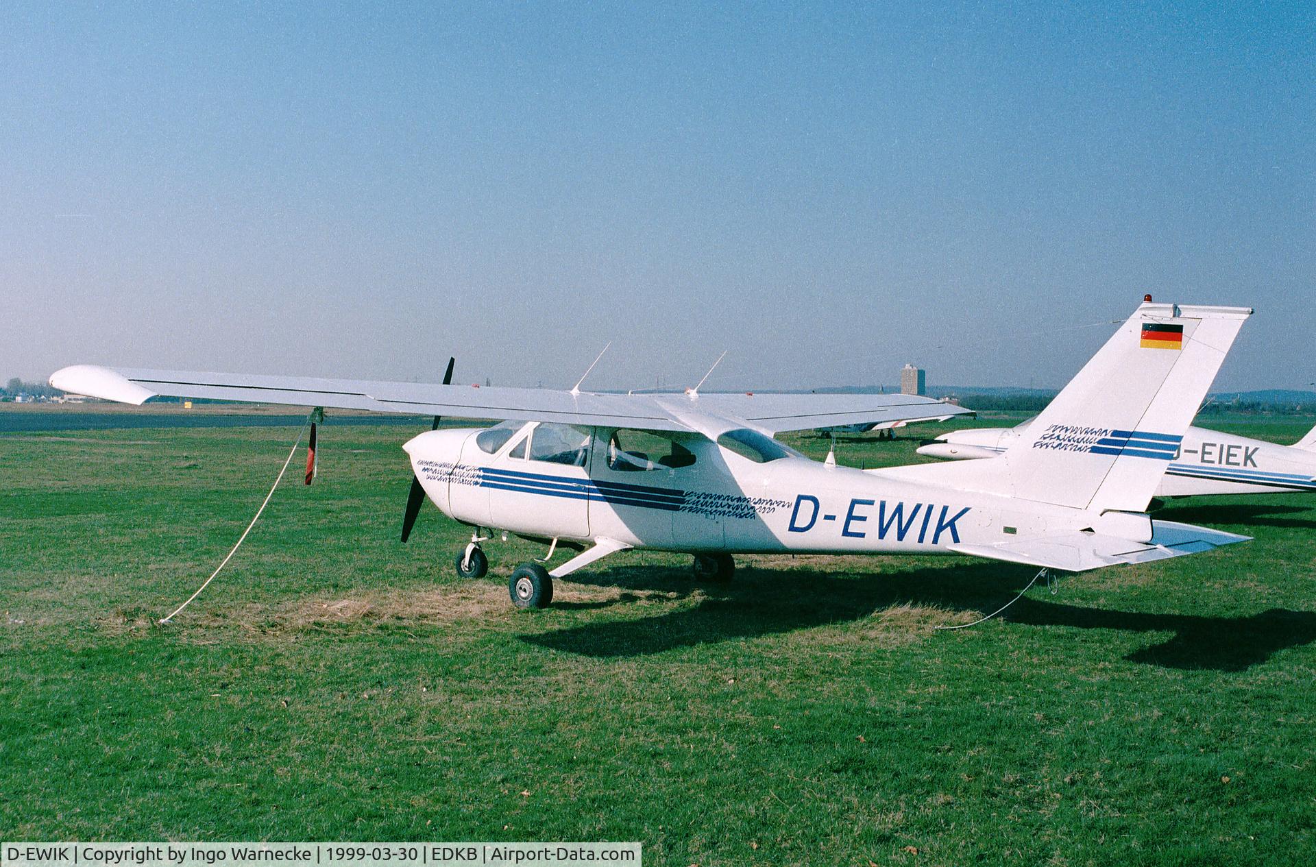 D-EWIK, 1974 Cessna 177B Cardinal C/N 17702091, Cessna 177B Cardinal at Bonn-Hangelar airfield
