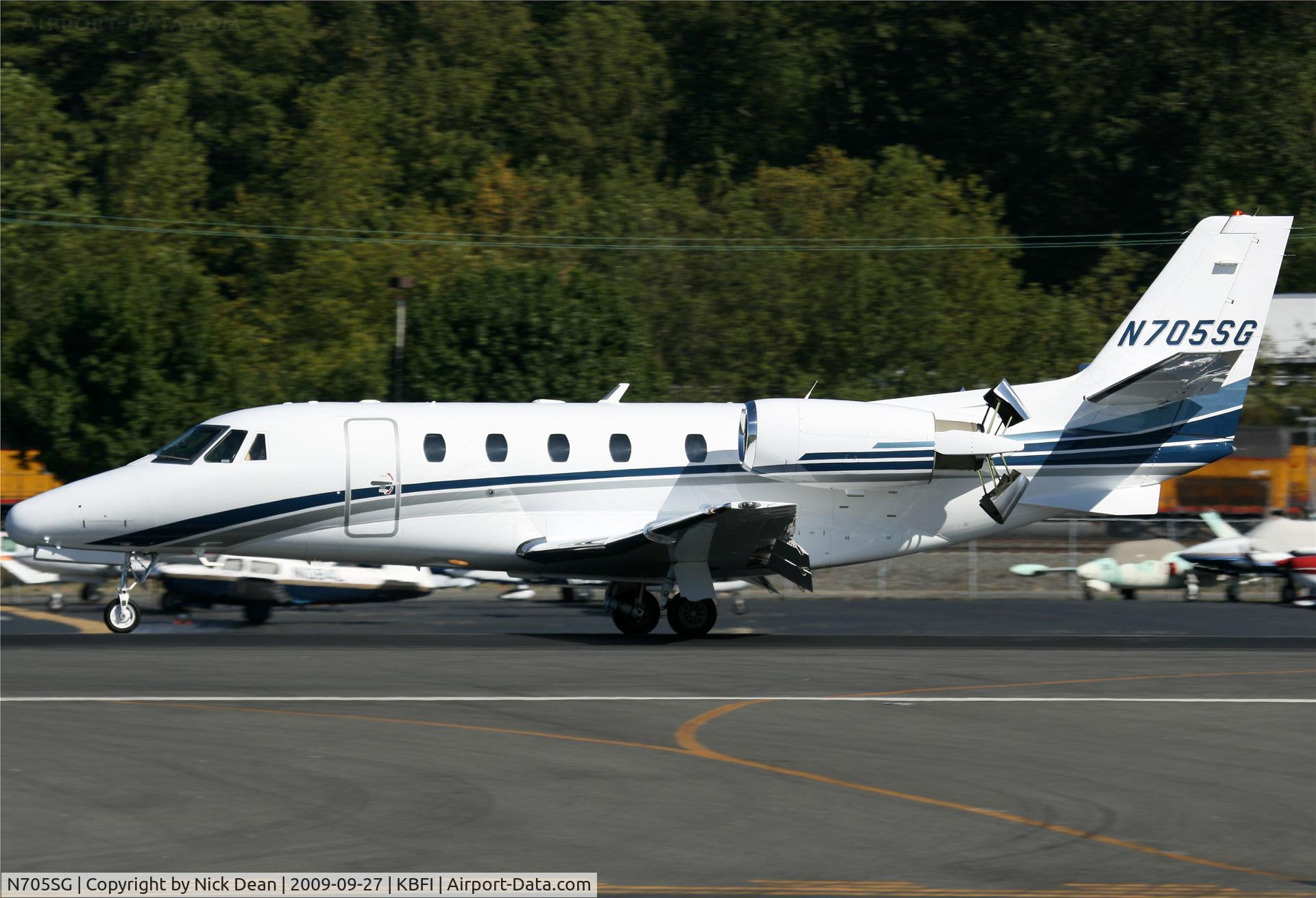 N705SG, 2001 Cessna 560XL C/N 560-5142, KBFI
