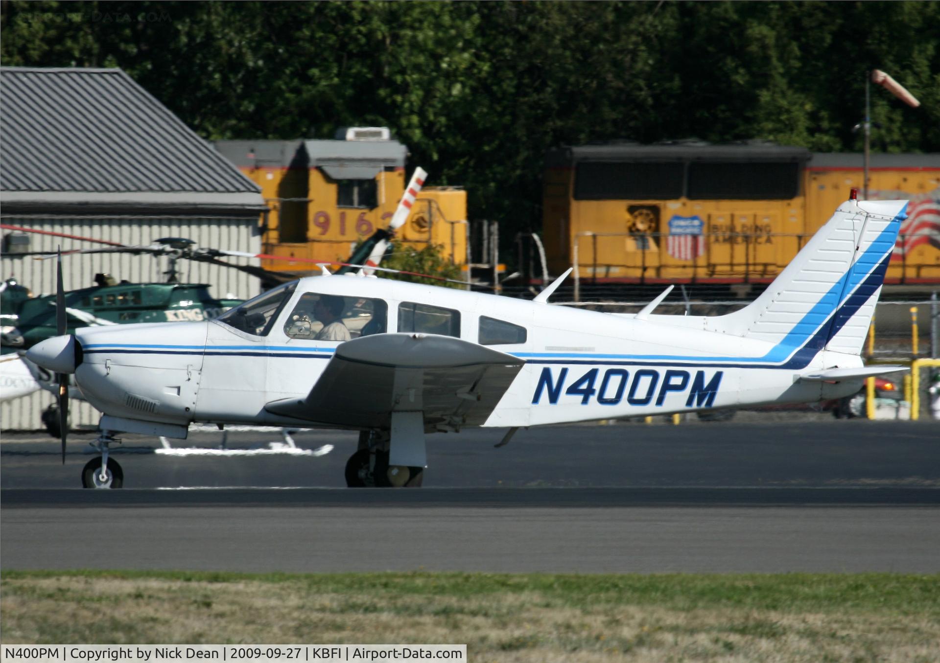 N400PM, 1974 Piper PA-28R-200 C/N 28R-7435172, KBFI