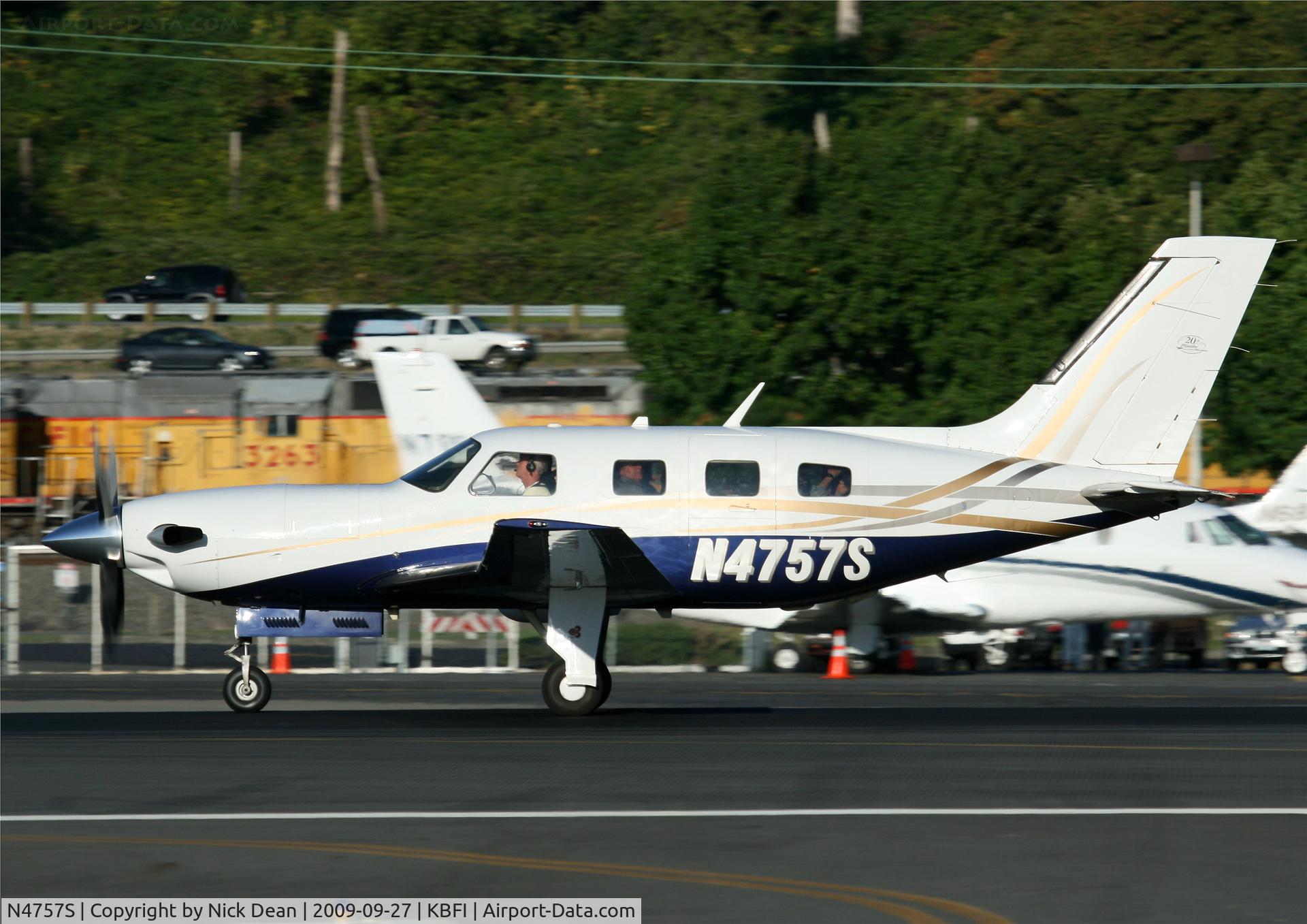 N4757S, 2000 Piper PA-46-500TP C/N 4697006, KBFI