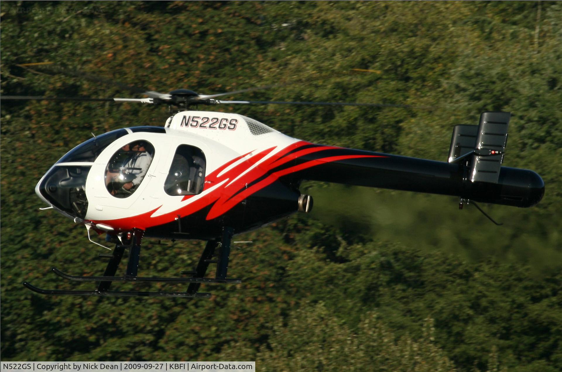 N522GS, 1993 McDonnell Douglas 500N C/N LN056, KBFI