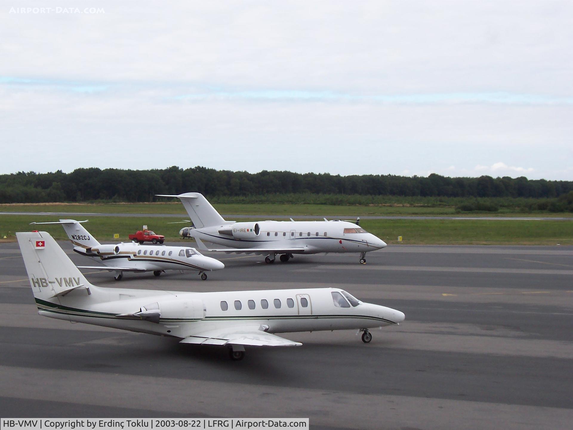 HB-VMV, 1992 Cessna 560 Citation V C/N 560-0166, Seen at Deauville