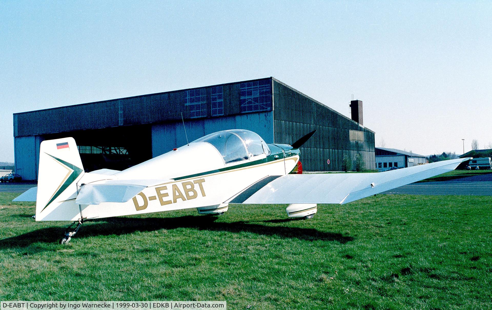 D-EABT, 1961 SAN Jodel DR1050 Ambassadeur C/N 209, Jodel DR.1050 Ambassadeur at Bonn-Hangelar airfield