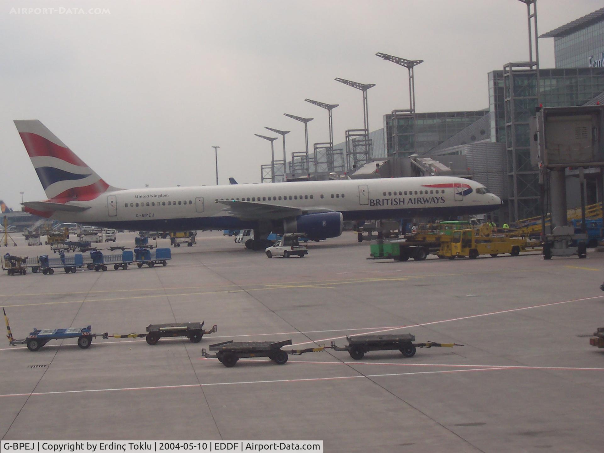 G-BPEJ, 1994 Boeing 757-236 C/N 25807, Seen at Frankfurt International