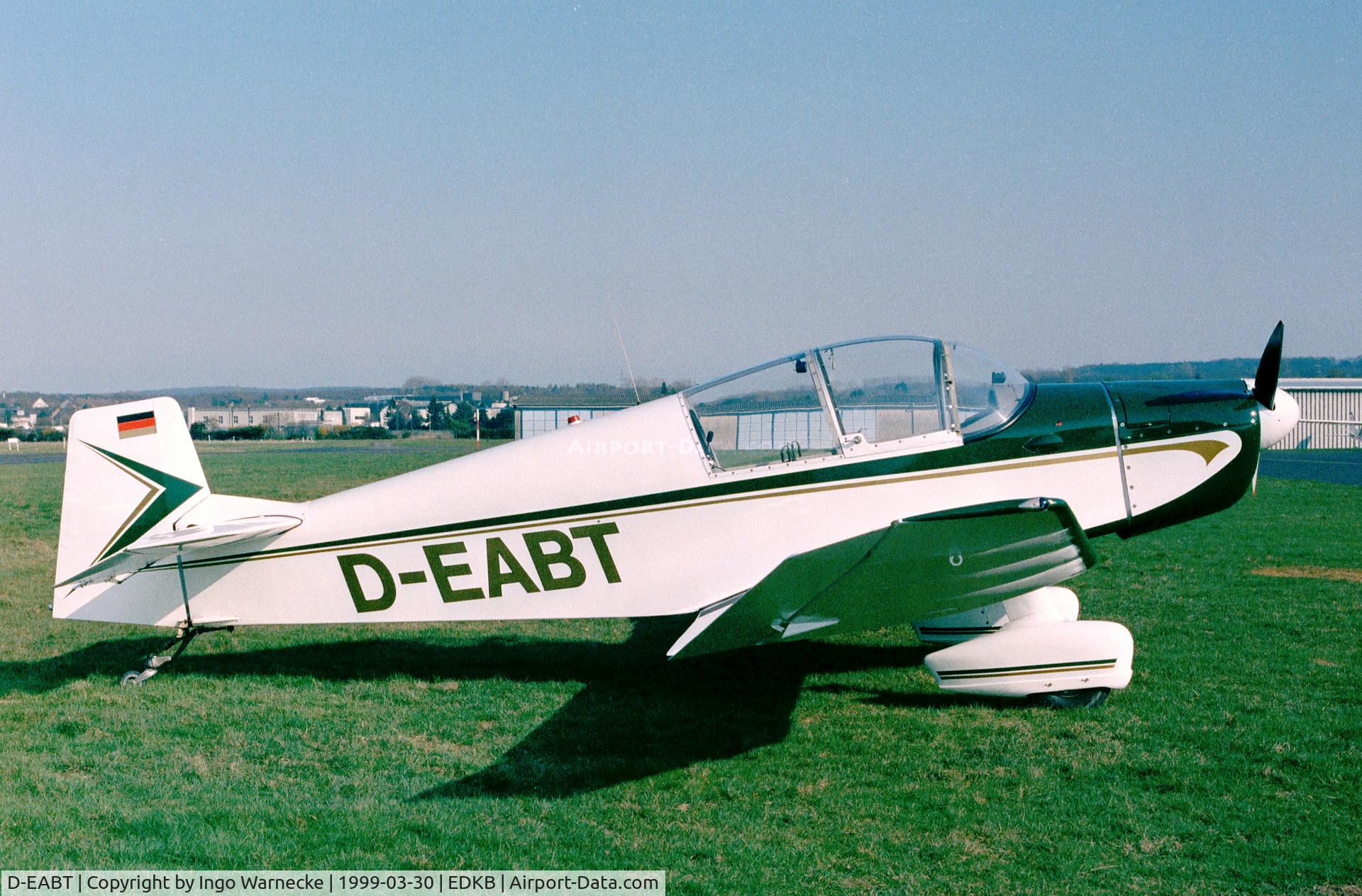 D-EABT, 1961 SAN Jodel DR1050 Ambassadeur C/N 209, Jodel DR.1050 Ambassadeur at Bonn-Hangelar airfield