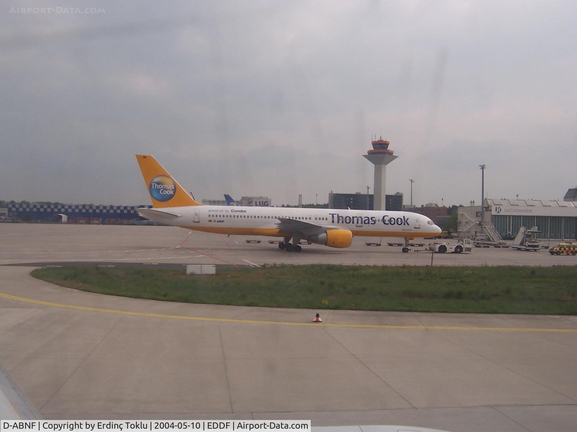 D-ABNF, 1991 Boeing 757-230 C/N 25140, Seen at Frankfurt International