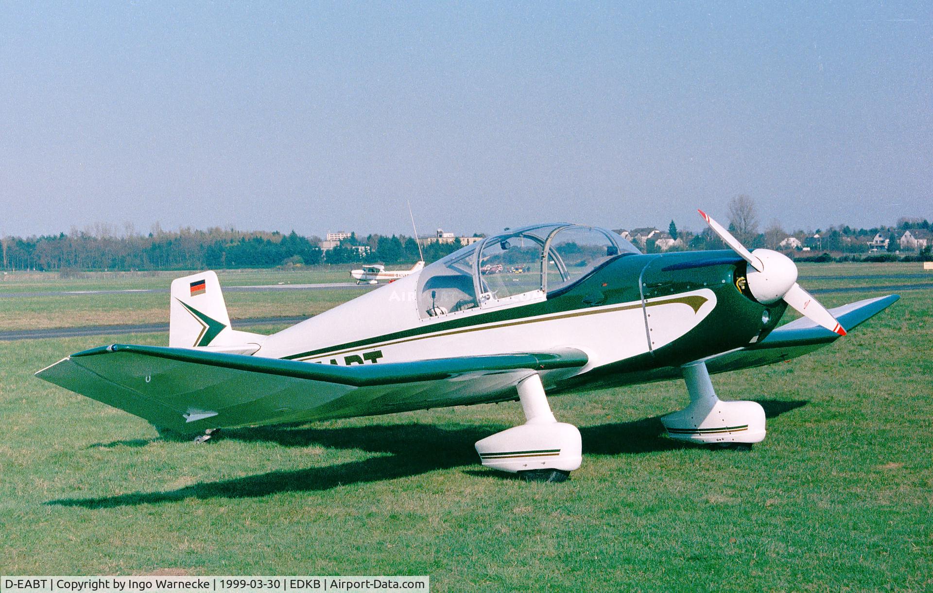 D-EABT, 1961 SAN Jodel DR1050 Ambassadeur C/N 209, Jodel DR.1050 Ambassadeur at Bonn-Hangelar airfield
