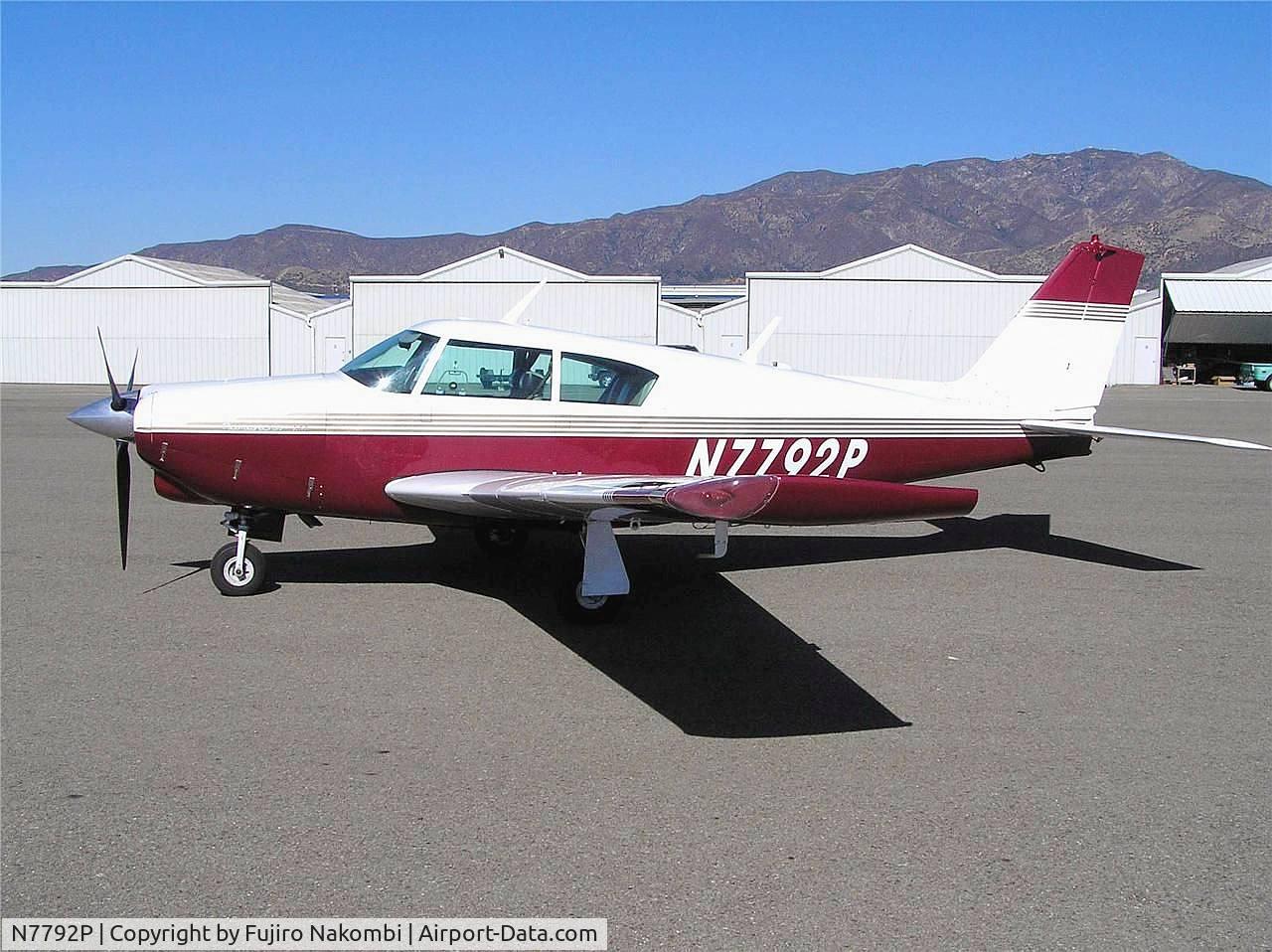 N7792P, 1962 Piper PA-24-250 Comanche C/N 24-3009, 1962 Piper PA-24-250