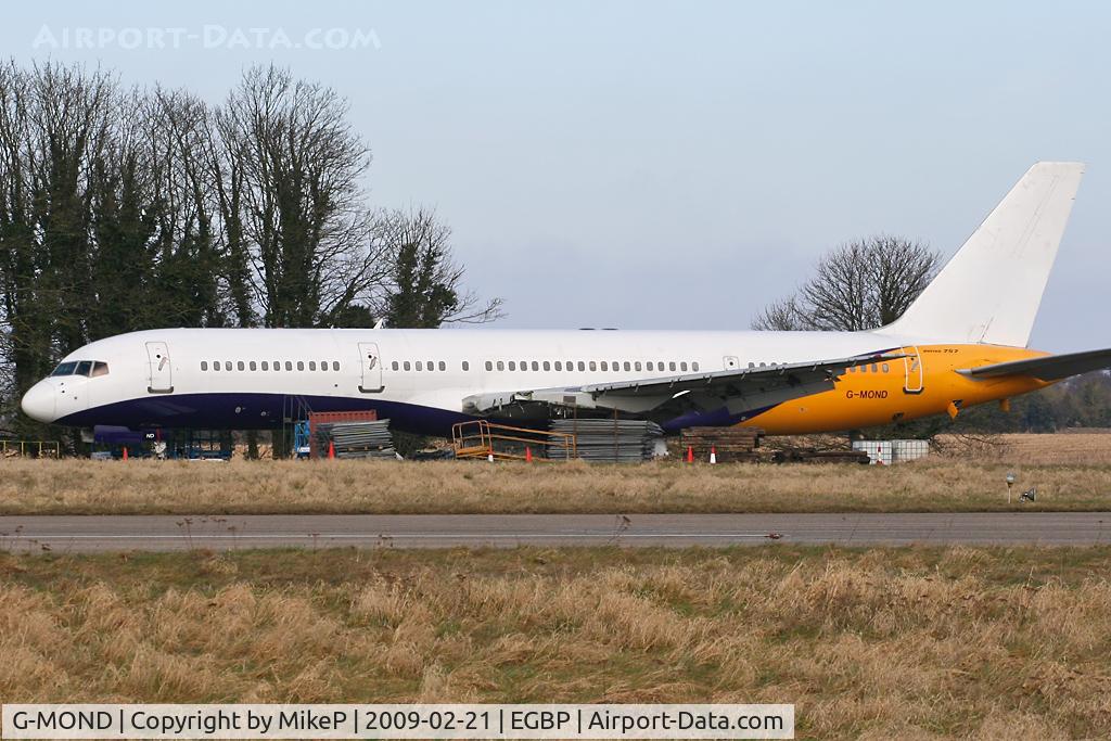 G-MOND, 1983 Boeing 757-2T7 C/N 22960, Awaiting an appointment with the scrap-man.
