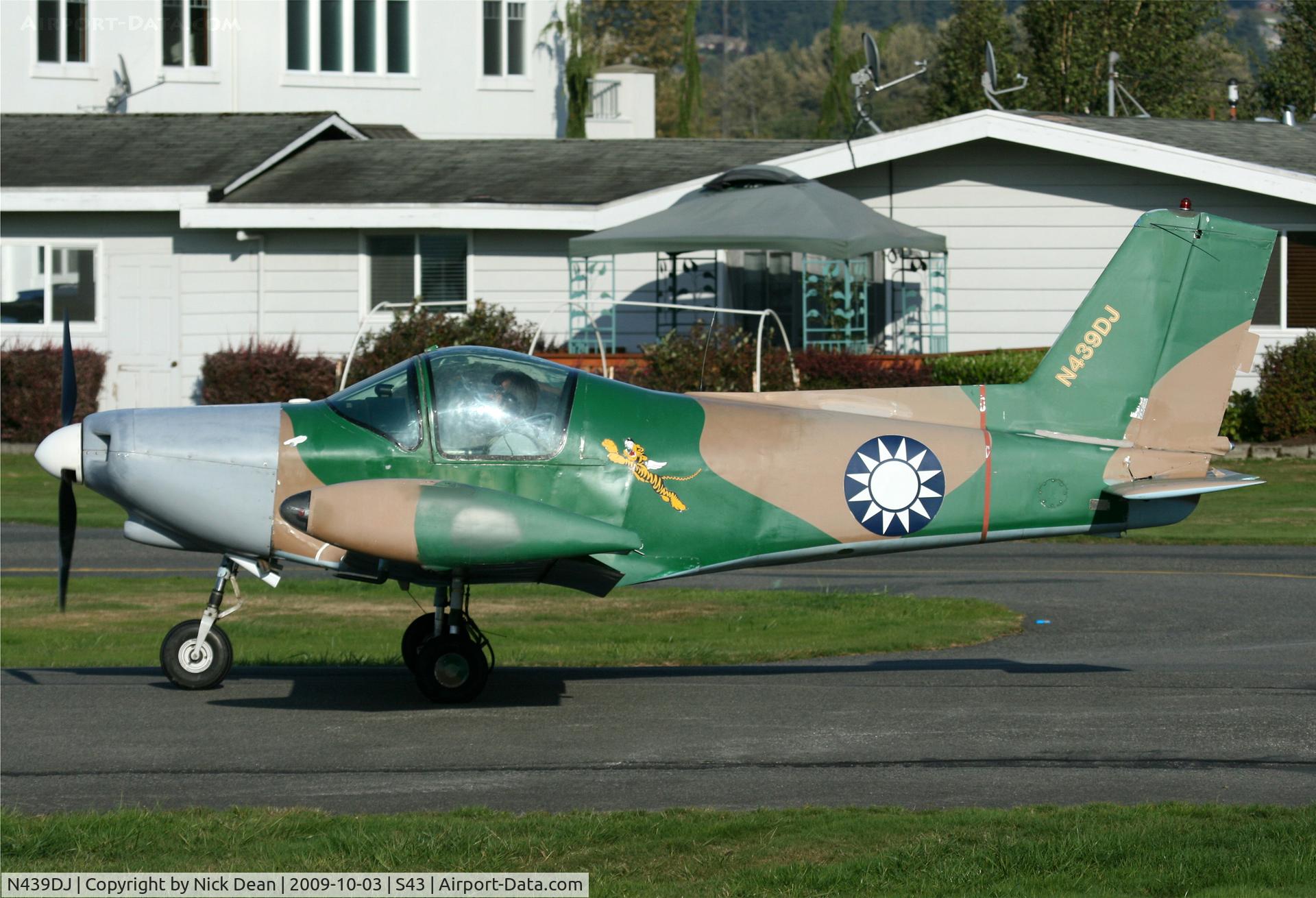 N439DJ, 1992 Pazmany PL-2 C/N 376, S43