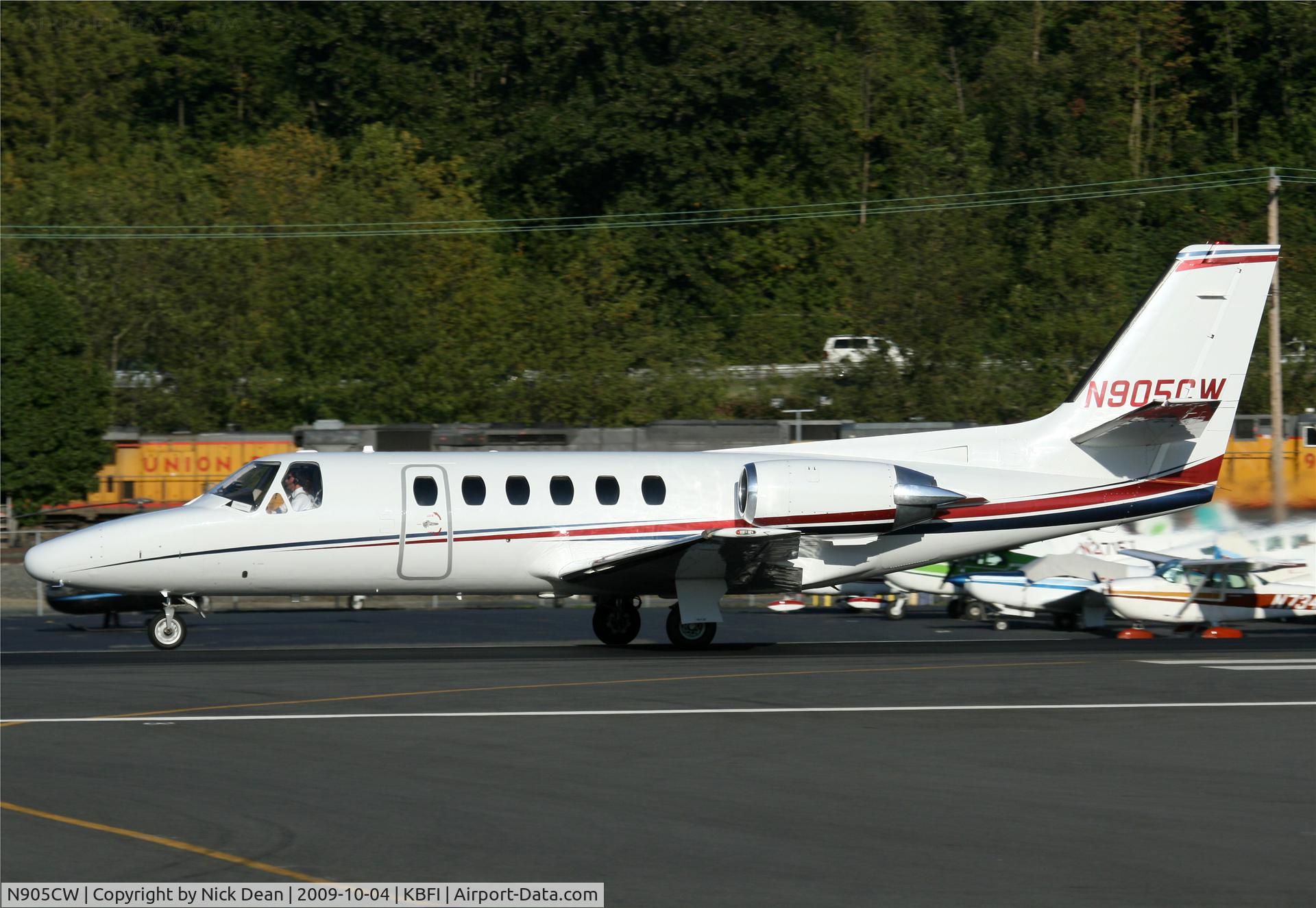 N905CW, 1979 Cessna 550 C/N 550-0072, KBFI
