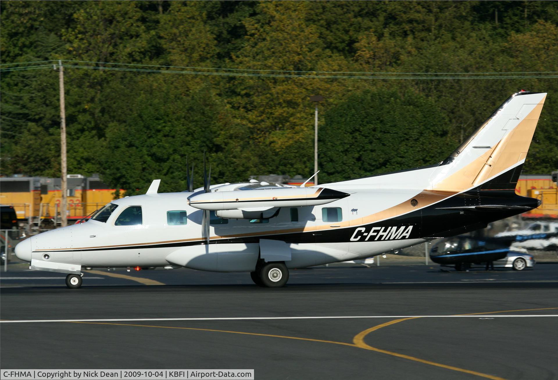 C-FHMA, 1981 Mitsubishi MU-2B-60 Marquise C/N 1523SA, KBFI