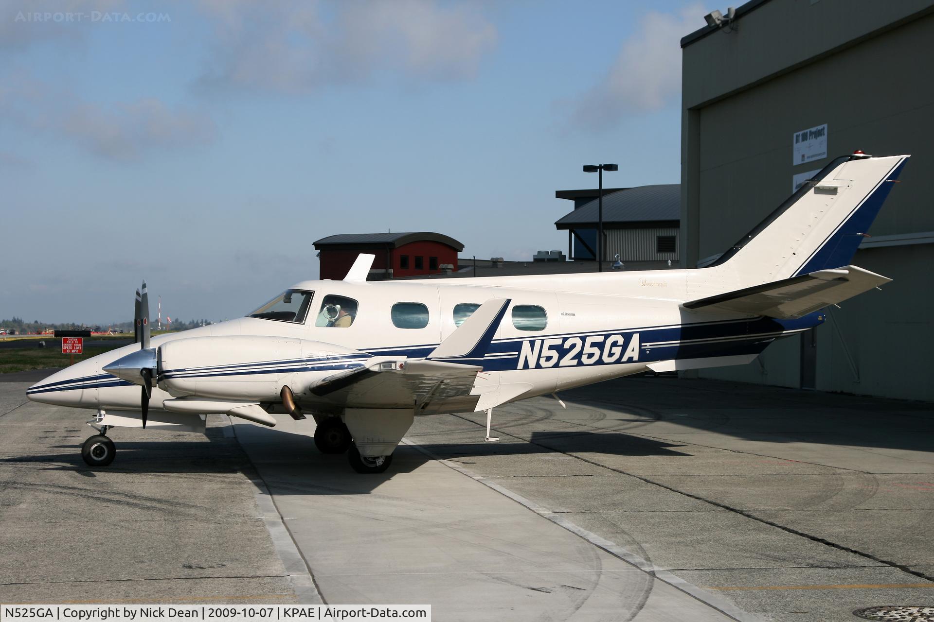 N525GA, 1979 Beech B-60 Duke C/N P-525, KPAE