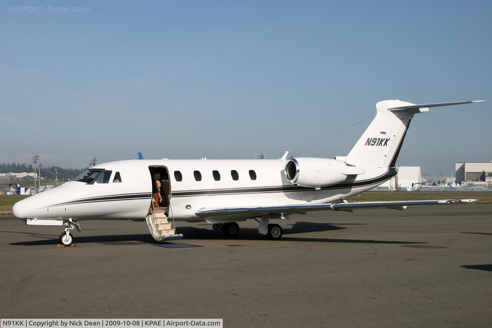 N91KK, 1991 Cessna 650 Citation III C/N 650-0193, KPAE