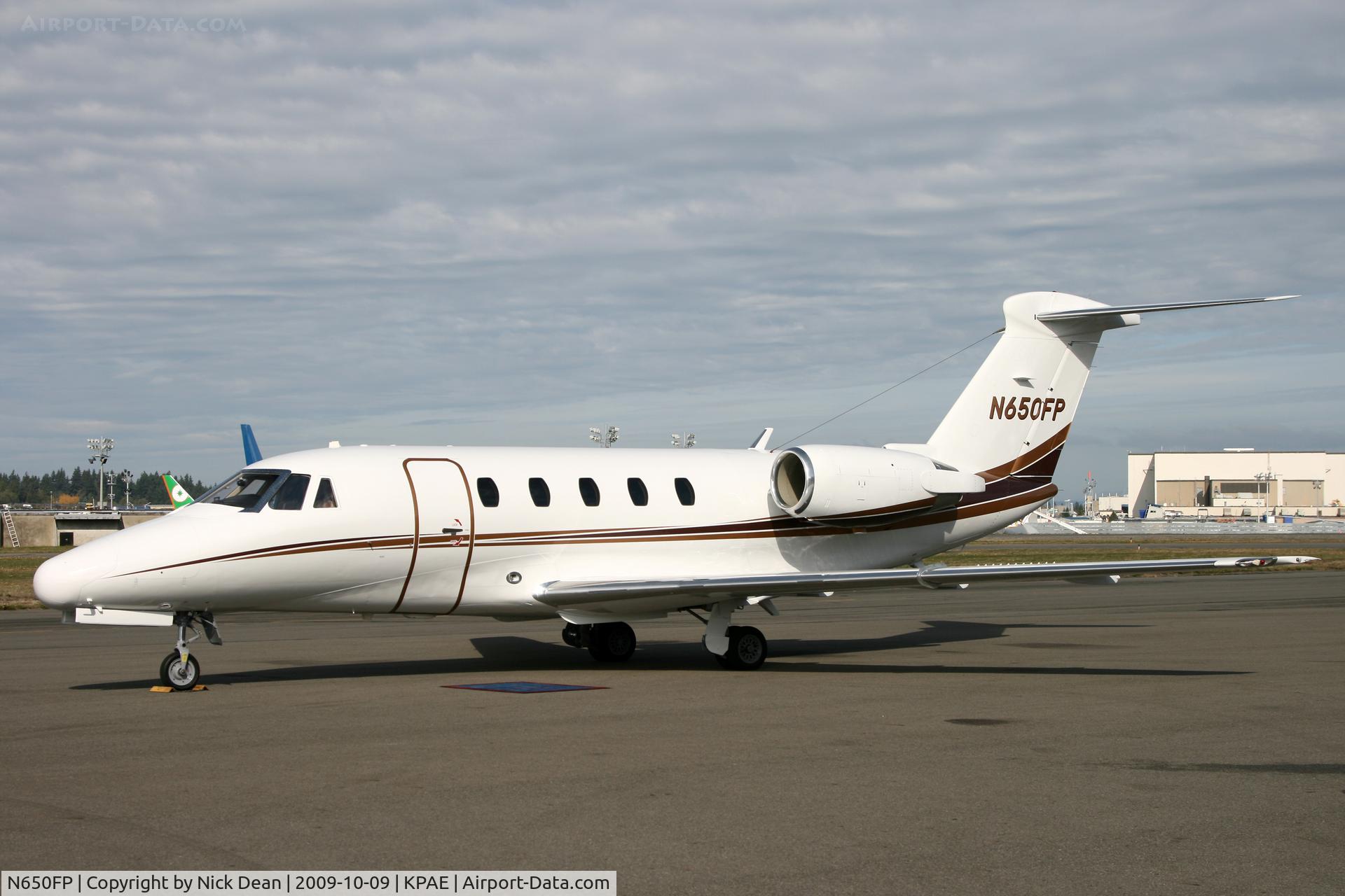 N650FP, 1990 Cessna 650 Citation III C/N 650-0188, KPAE