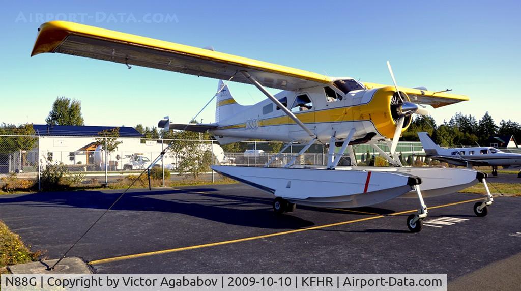 N88G, De Havilland Canada DHC-2 Beaver Mk.1 C/N 826, At Friday Harbour Airport