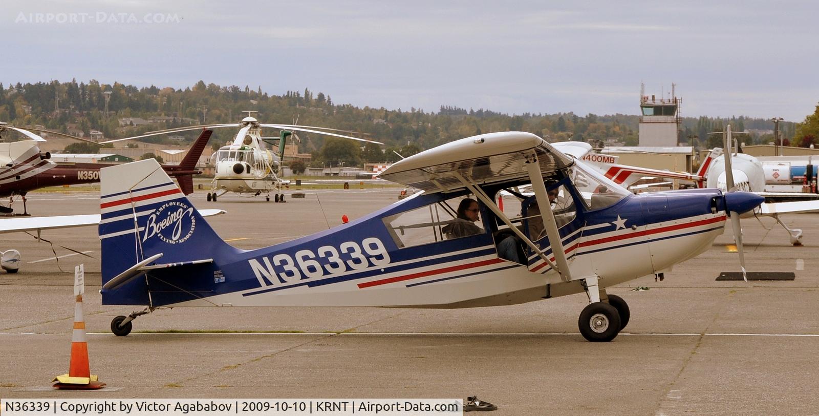 N36339, 1973 Bellanca 7KCAB Citabria C/N 388-73, At Renton Airport