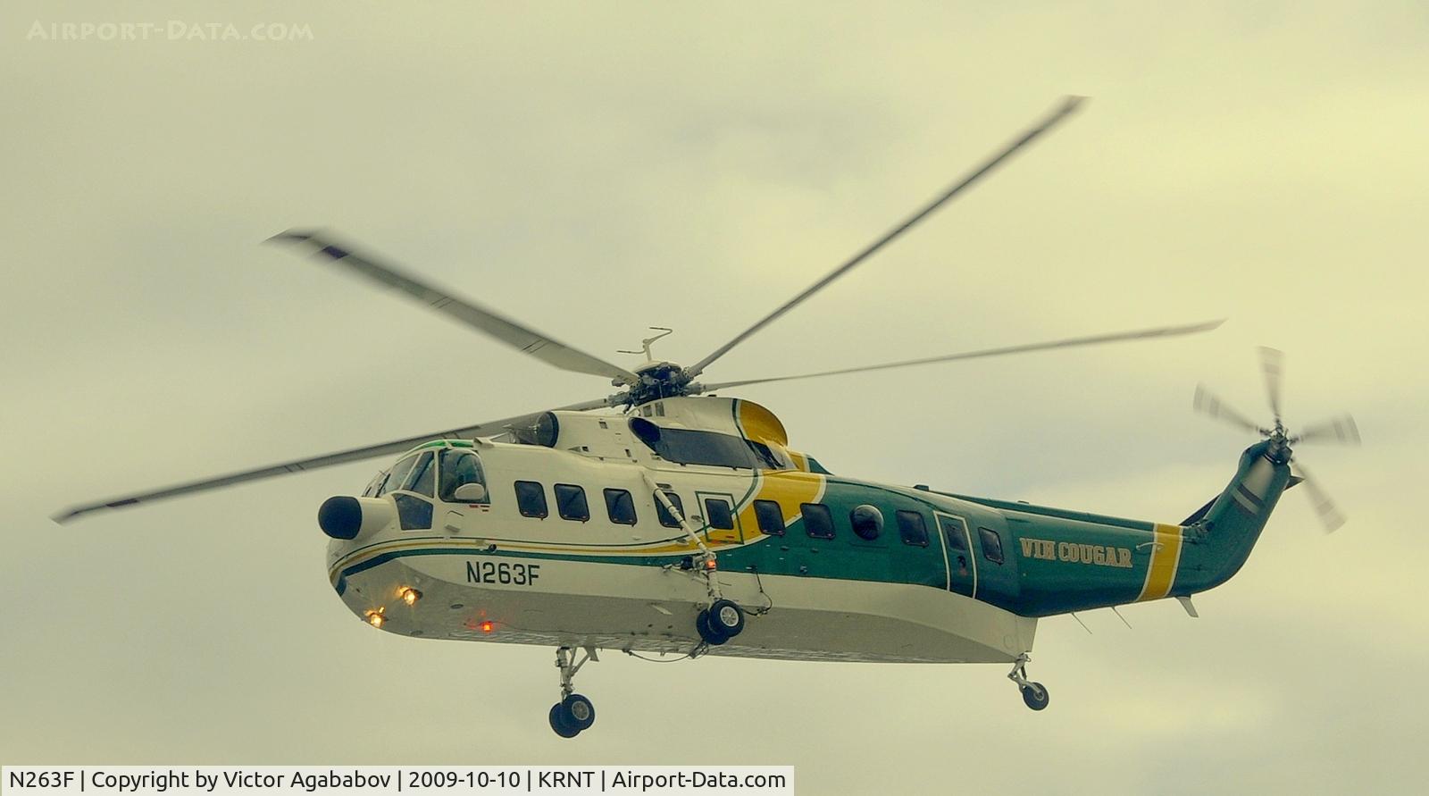N263F, 1971 Sikorsky S-61N C/N 61488, At Renton Airport