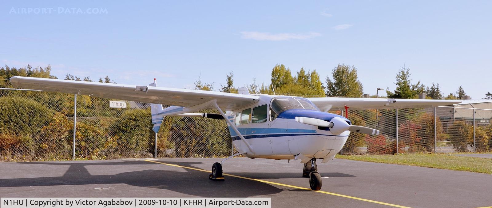 N1HU, 1968 Cessna 337D Super Skymaster C/N 337-1008, At Friday Harbour Airport