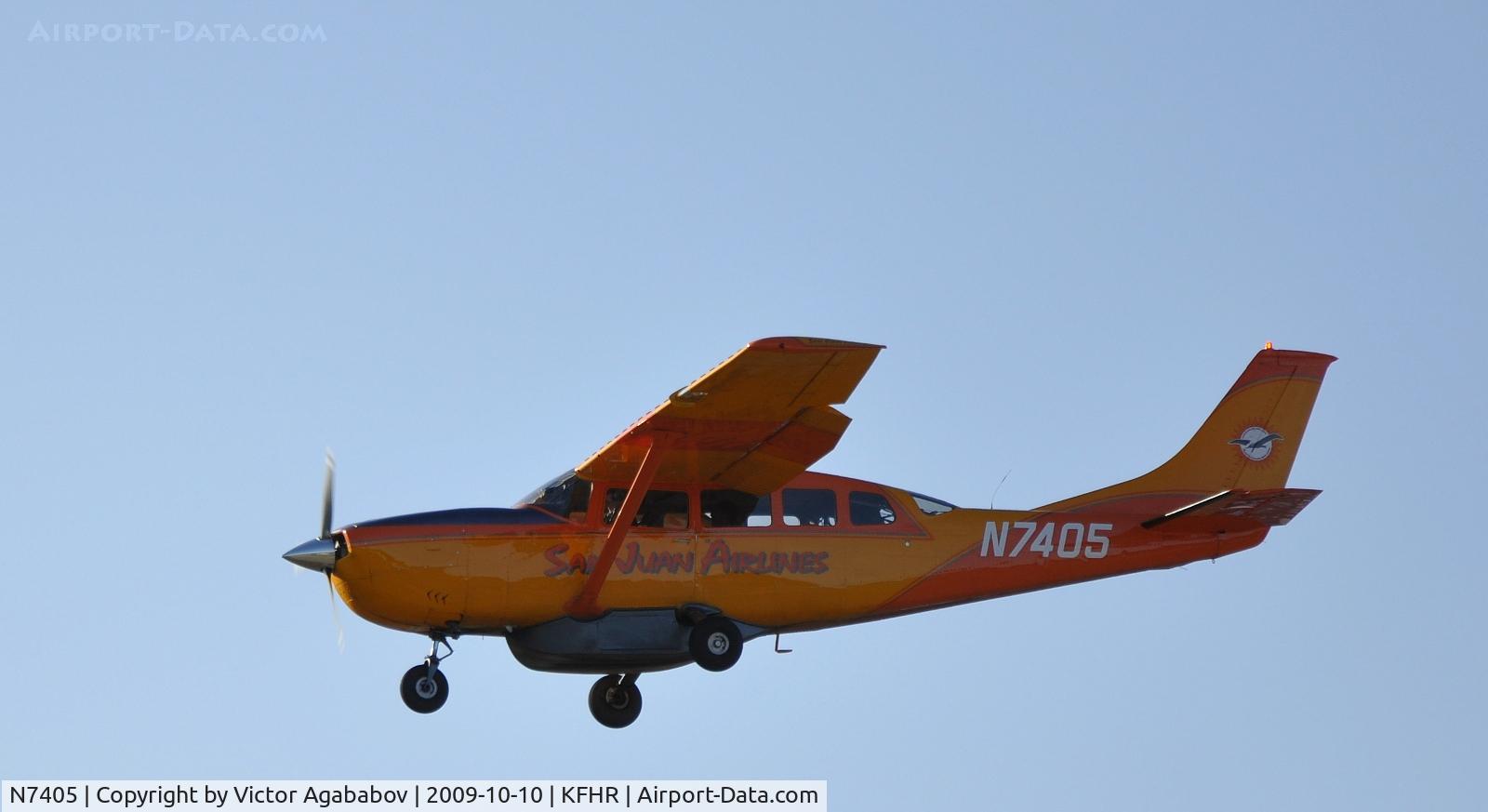 N7405, 1969 Cessna T207 C/N 20700147, At Friday Harbour Airport