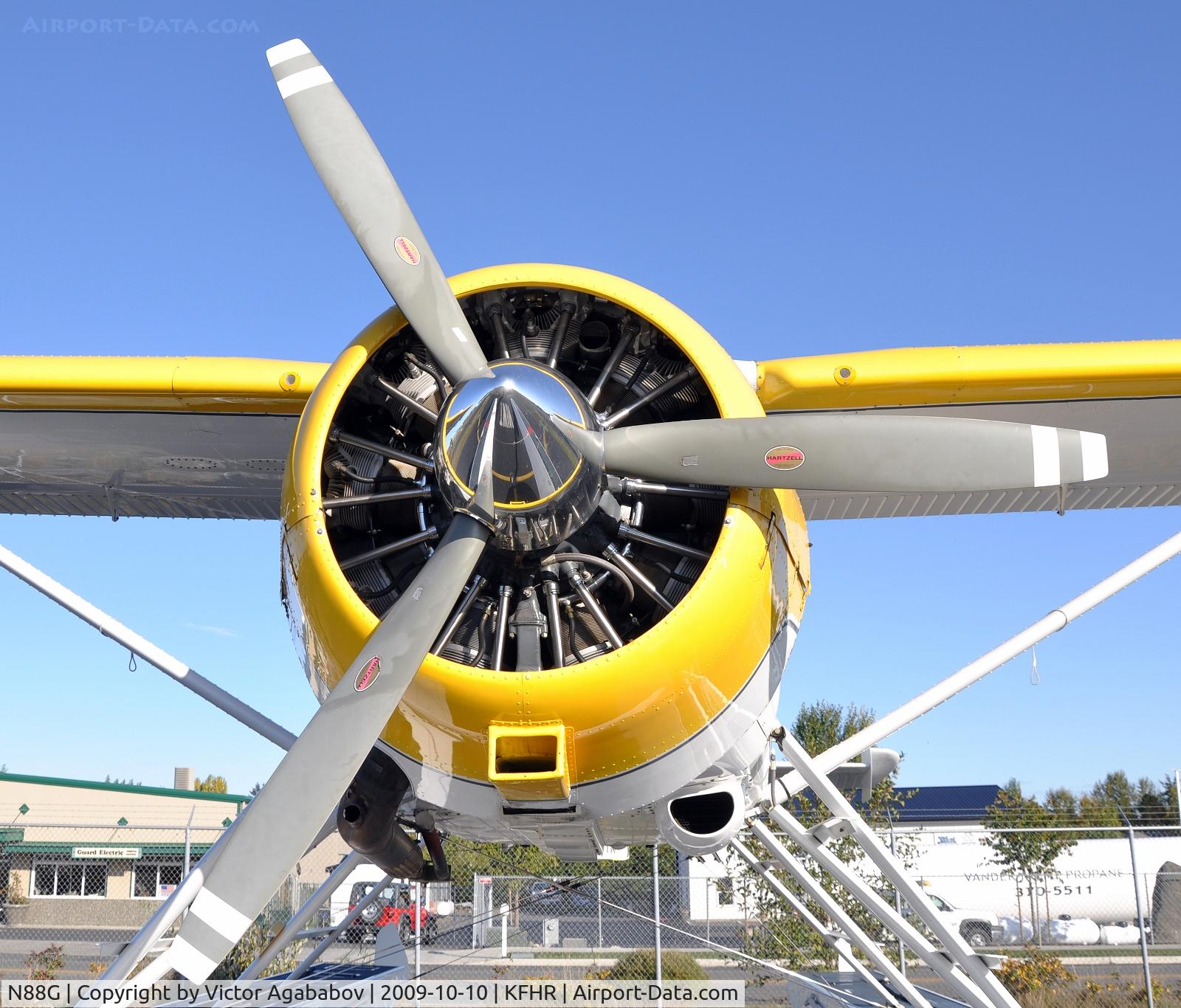 N88G, De Havilland Canada DHC-2 Beaver Mk.1 C/N 826, At Friday Harbour Airport
