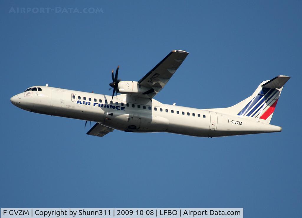 F-GVZM, 1999 ATR 72-212A C/N 590, Taking off rwy 32R