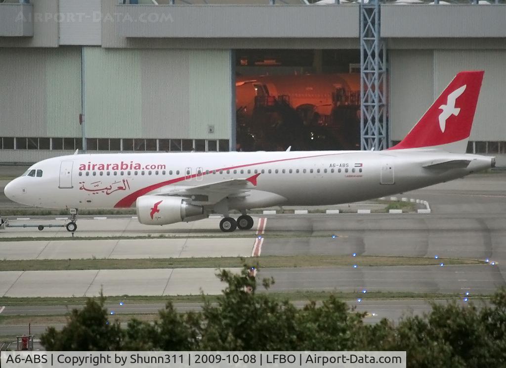 A6-ABS, 2009 Airbus A320-214 C/N 4061, Push back for gis delivery day...