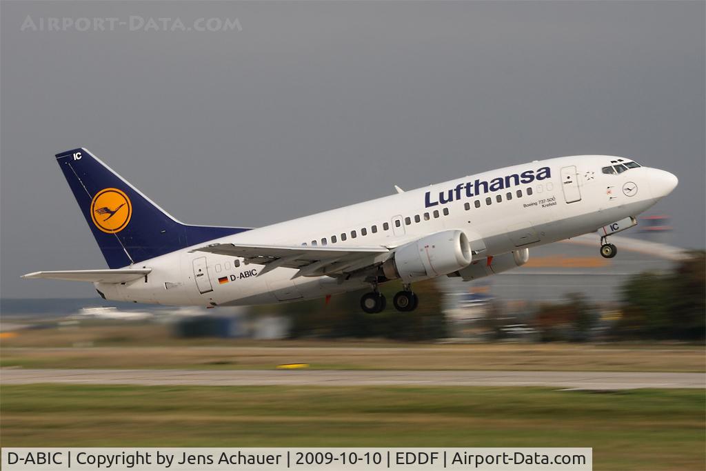 D-ABIC, 1990 Boeing 737-530 C/N 24817, Lufthansa - Boeing 737-530 - D-ABIC