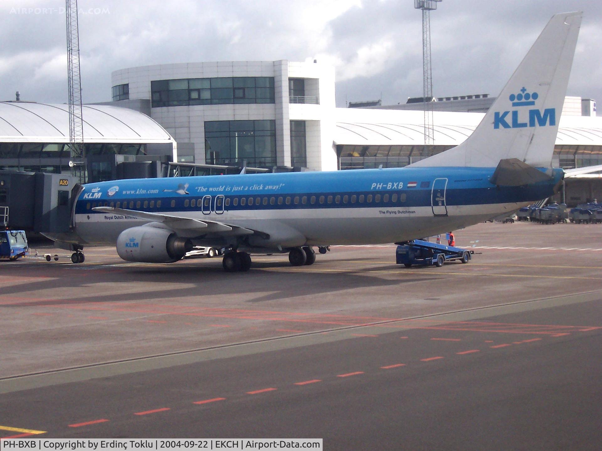 PH-BXB, 1999 Boeing 737-8K2 C/N 29132, Seen at Copenhague