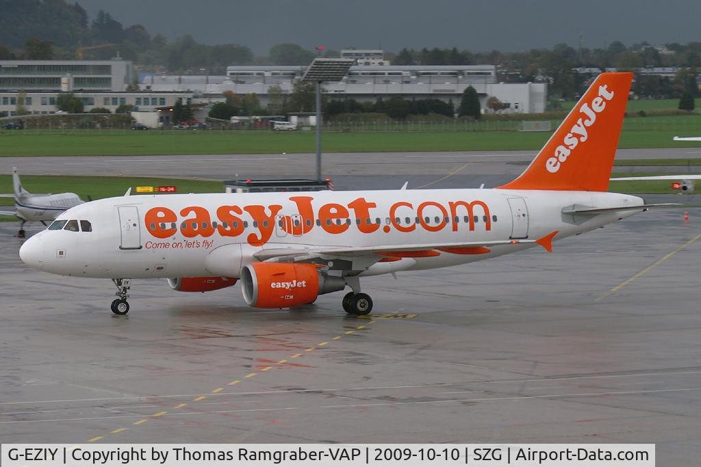 G-EZIY, 2005 Airbus A319-111 C/N 2636, EasyJet Airline Airbus A319