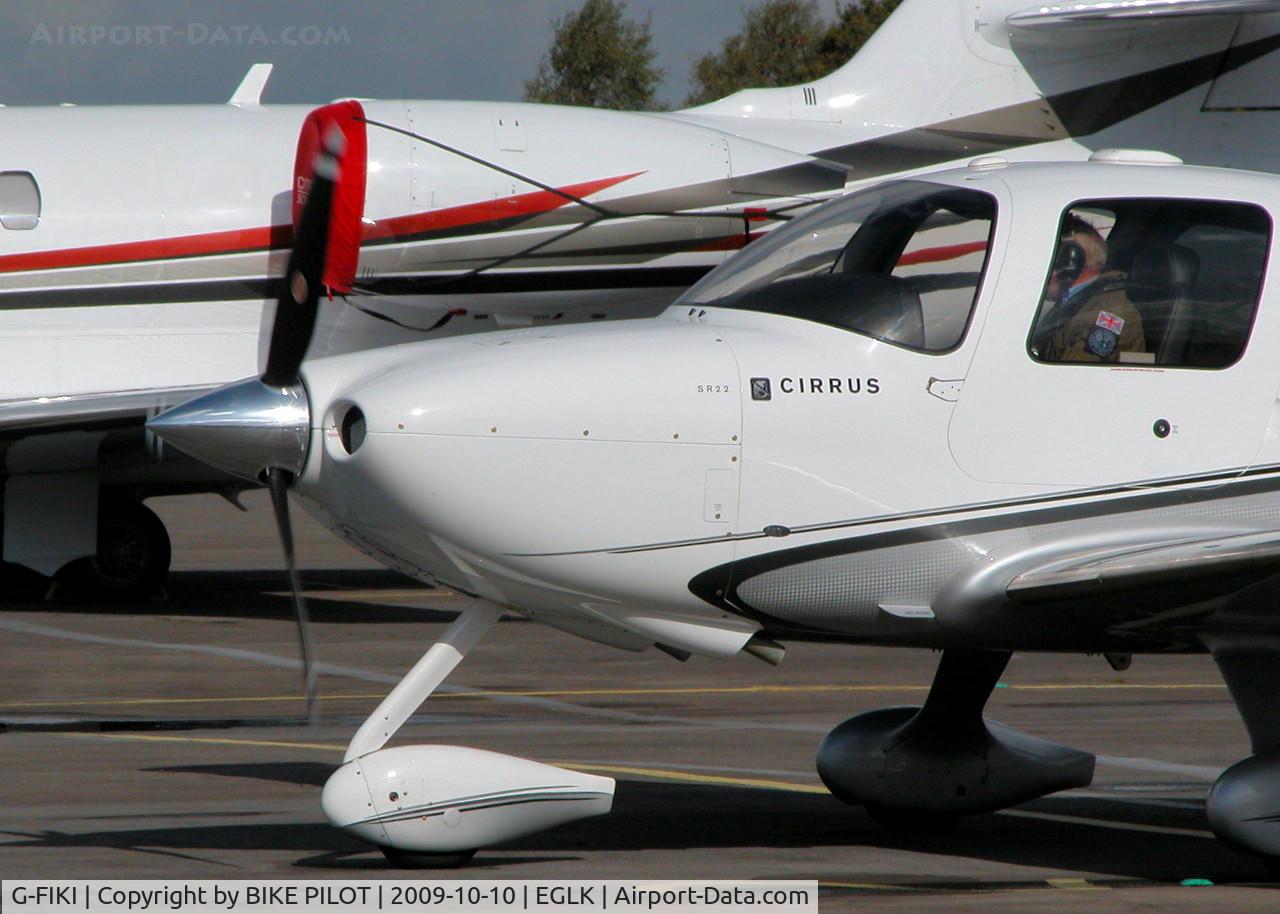 G-FIKI, 2008 Cirrus SR22 X C/N 3415, START UP