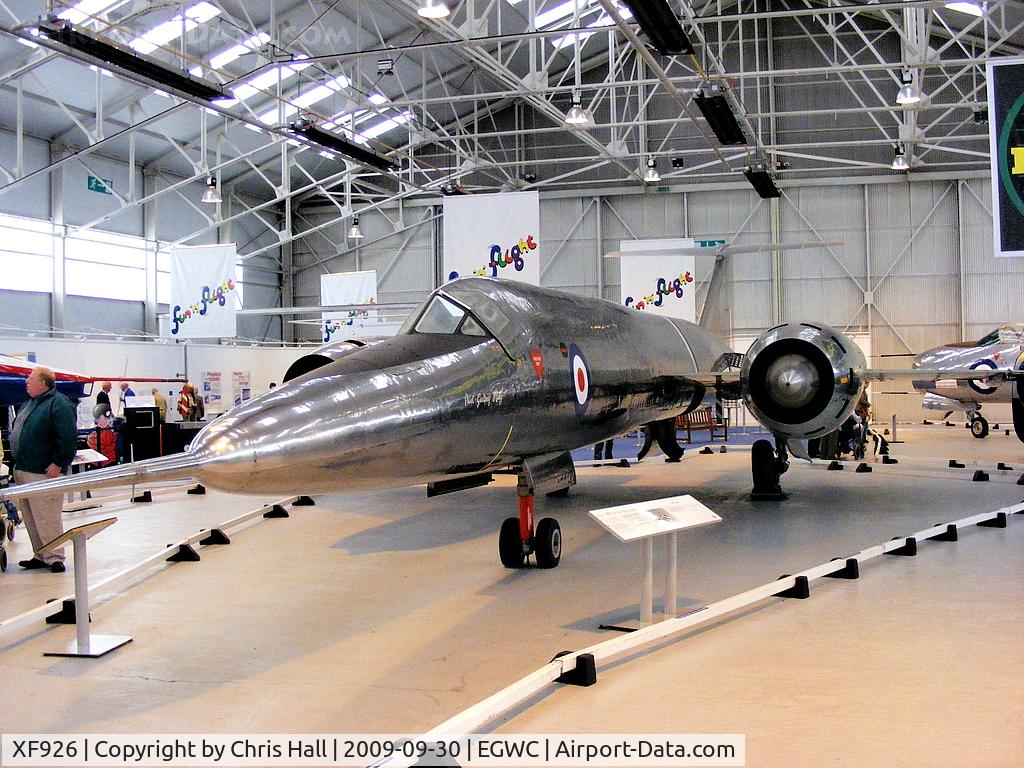 XF926, 1963 Bristol 188 C/N 13519, Nicknamed 'Flaming Pencil', only two Bristol 188s ever flew, a third being used for ground tests.