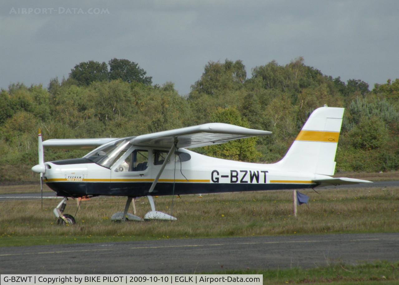 G-BZWT, 2001 Tecnam P-92EA Echo C/N PFA 318-13681, VISITING TECNAM ECHO
