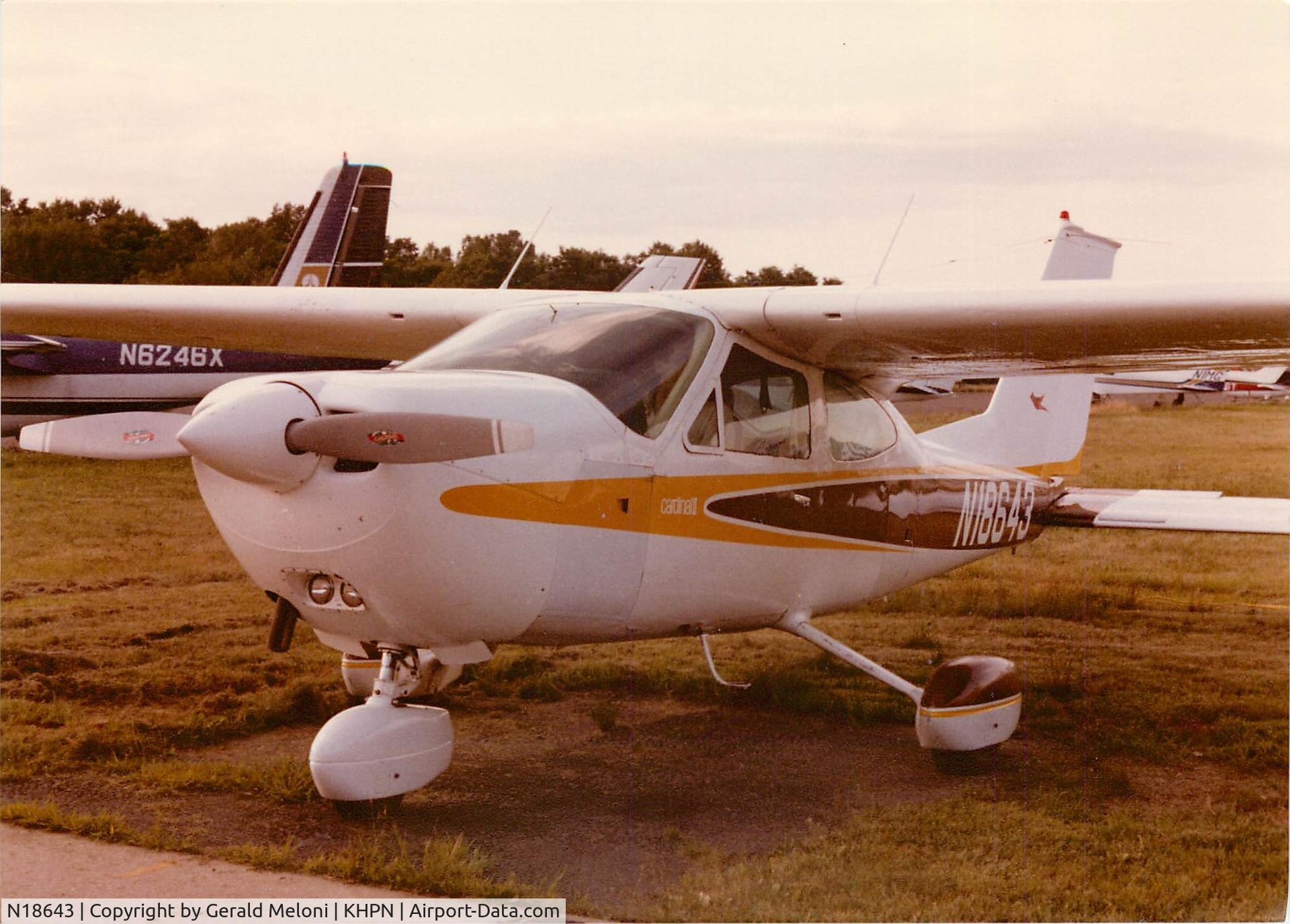 N18643, 1976 Cessna 177B Cardinal C/N 17702545, Cessna 177