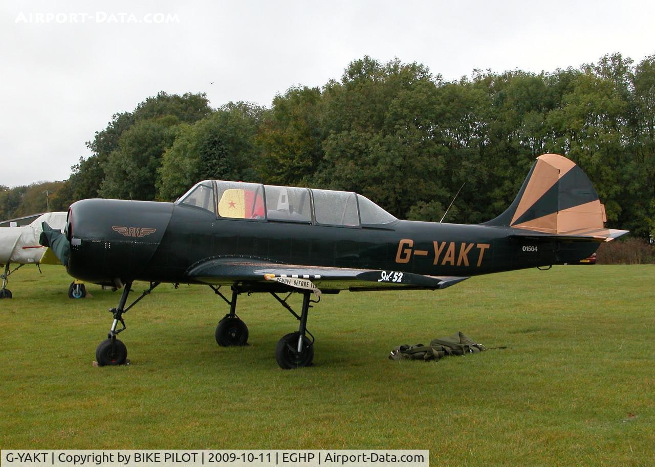 G-YAKT, 1989 Bacau Yak-52 C/N 8910302, SMART YAK-52