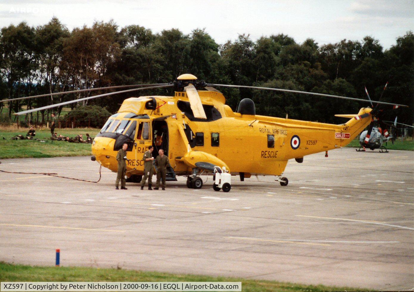 XZ597, 1978 Westland Sea King HAR.3 C/N WA863, Sea King HAR.3 of 202 Squadron at the 2000 Leuchars Airshow.
